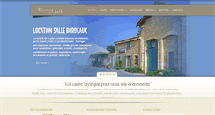 Desktop Screenshot of location-salle-bordeaux.fr
