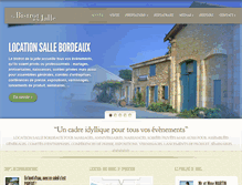 Tablet Screenshot of location-salle-bordeaux.fr